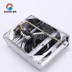 Módní nerezový plynový sporák s vysoce kvalitním panelem